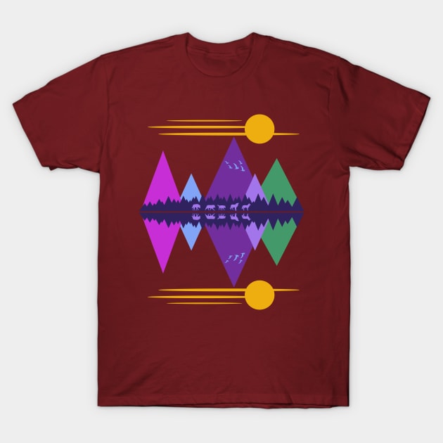 Wolf Pack Passage T-Shirt by RockettGraph1cs